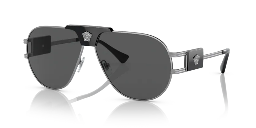 VE149 VERSACE VE2252 100187 63 GUNMETAL / DARK GRAY – A  display picture 1