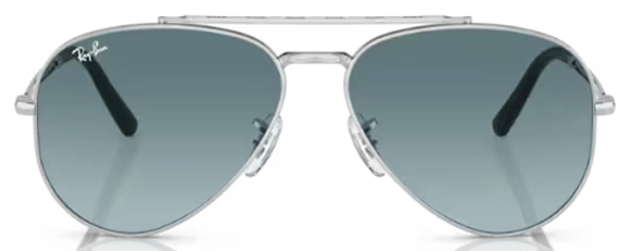RB320 RAY-BAN NEW AVIATOR RB3625 003/3M 58 SILVER  / BLUE