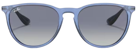 RB650 RAY-BAN ERIKA RB4171 65154L 54 TRANSPARENT BLUE / BLUE  display picture 2