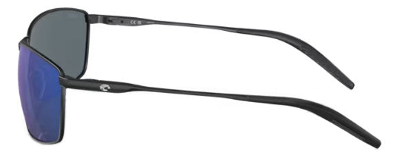 CT088 COSTA TURRET 06S6009 600902 63 MATTE BLACK / BLUE MIRRORED