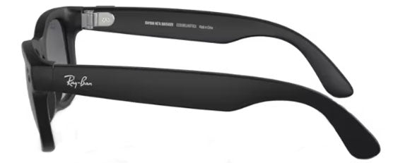 RB339 RAY-BAN META WAYFARER RW4006 601ST3 50 MATTE BLACK