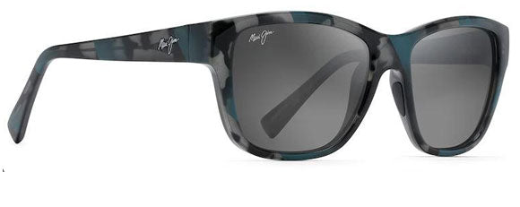 MJ387 MAUI JIM HANAPAA GS538-03J BLUE BLACK TORTOISE NEUTRAL GREY