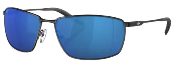 CT088 COSTA TURRET 06S6009 600902 63 MATTE BLACK / BLUE MIRRORED