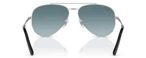 RB326 RAY-BAN NEW AVIATOR RB3625 003/3M 62 SILVER  / BLUE