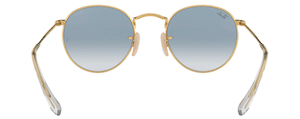 D252 RAY-BAN ROUND METAL  RB3447N 001/3F 50 ARISTA  / CLEAR GRADIENT BLUE