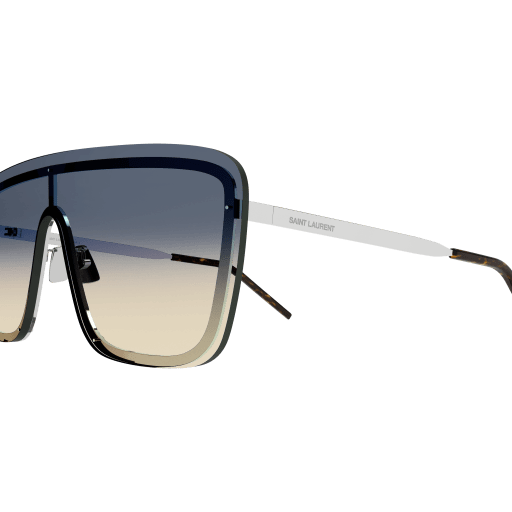 SL37 SAINT LAURENT SL 364 MASK-009 99 SILVER - SILVER  display picture 1