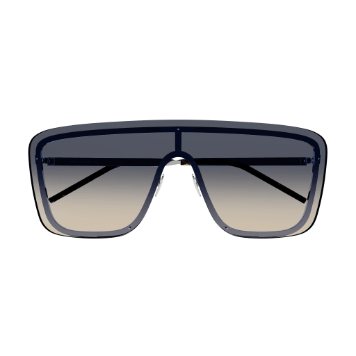 Saint Laurent SL 37 Sunglasses Saint Laurent Paris SL37 Surf Blue Square Frame Sunglasses  main image 3