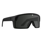 SY017 SPY MONOLITH 6700000000147 138 MATTE BLACK  HAPPY GRAY GREEN WITH BLACK SPECTRA MIRRORED