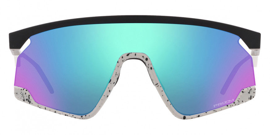OK90 OAKLEY BXTR OO9280 928003 39 MATTE BLACK PRIZM SAPPHIRE