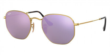 レイン D5 RAY-BAN HEXAGONAL RB3548N 001/8O 54 ARISTA / LILAC FLASH – A