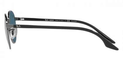 F286 RAY-BAN RB3691 004/S2 51 GUNMETAL / BLUE POLARIZED – A