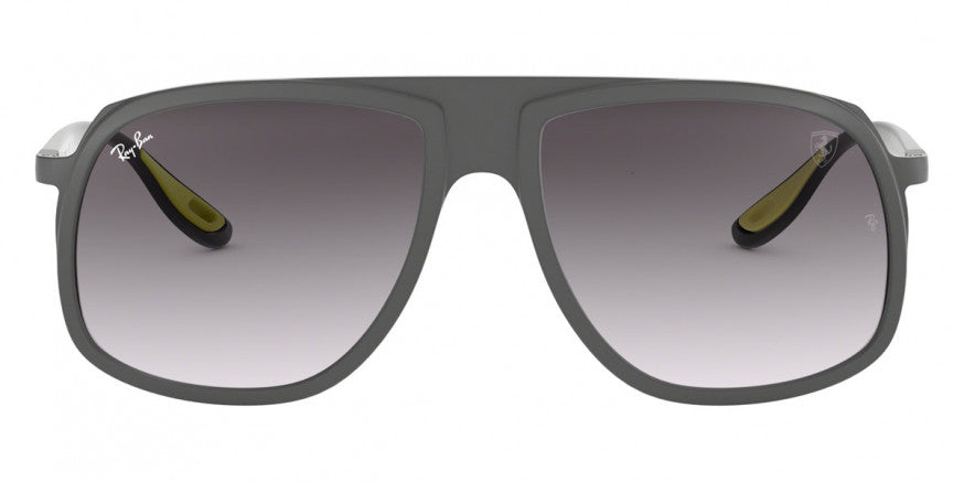 D222 RAY BAN FERRARI RB4308M F6088G 58 MATTE GRAY GRAY GRADIENT