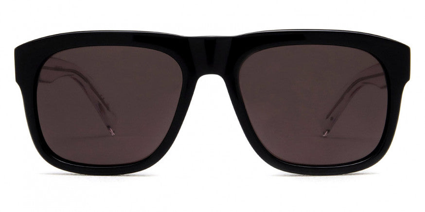 サングラス Saint Laurent SS25 'SL 558' sunglasses (713741Y9956 2301) SL25 SAINT LAURENT SL 558-001 57 BLACK - CRYSTAL - BLACK – A