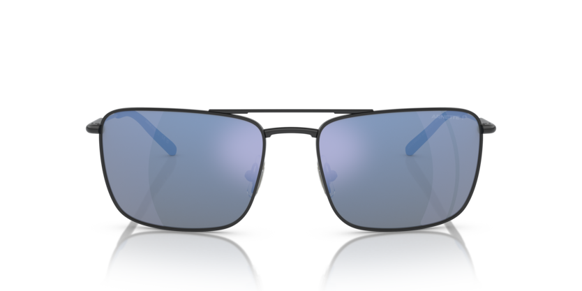 N38 ARNETTE BOULEVARDIER AN3088 737/22 59 MATTE BLACK / DARK GRAY WATER MIRRORED POLARIZED