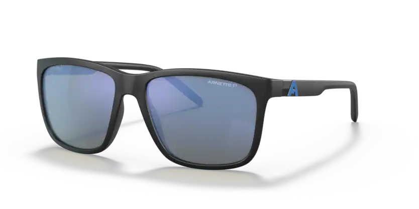 N56 ARNETTE ADIOS BABY AN4272 275822 56 MATTE BLACK / DARK GREY MIRROR WATER POLARIZED