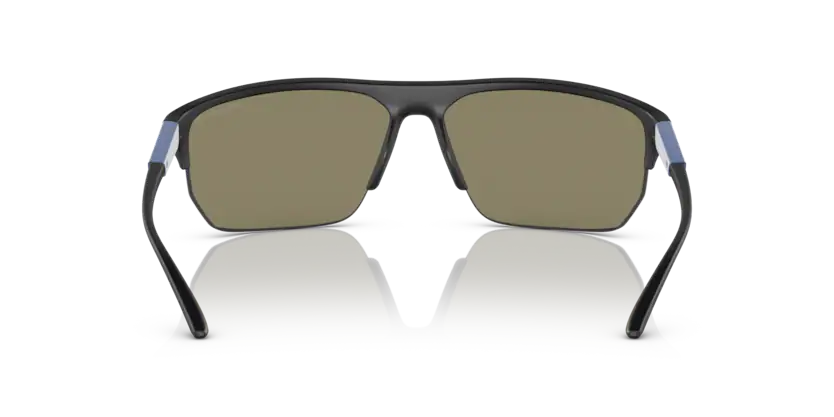 N64 ARNETTE DEAN ii AN4308 275822 68 MATTE BLACK / DARK GREY MIRROR WATER POLARIZED