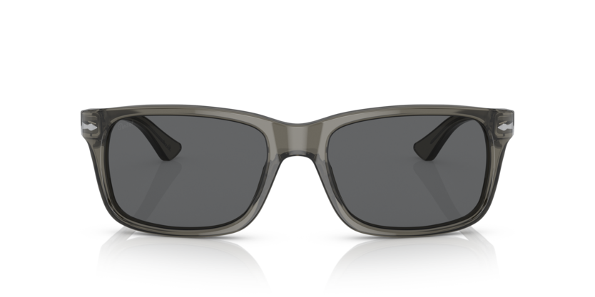 PO146 PERSOL PO3048S 1103B1 58 TRANSPARENT GREY / DARK GREY
