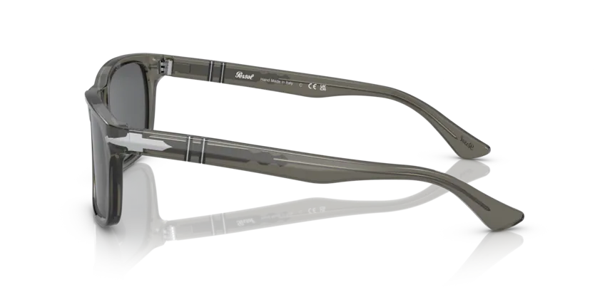 PO146 PERSOL PO3048S 1103B1 58 TRANSPARENT GREY / DARK GREY