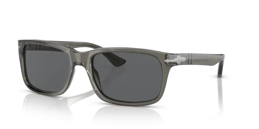 PO146 PERSOL PO3048S 1103B1 58 TRANSPARENT GREY / DARK GREY