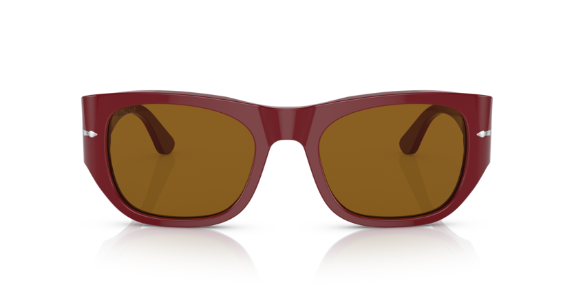 PO145 PERSOL PO3308S 117233 54 BORDEAUX  BROWN