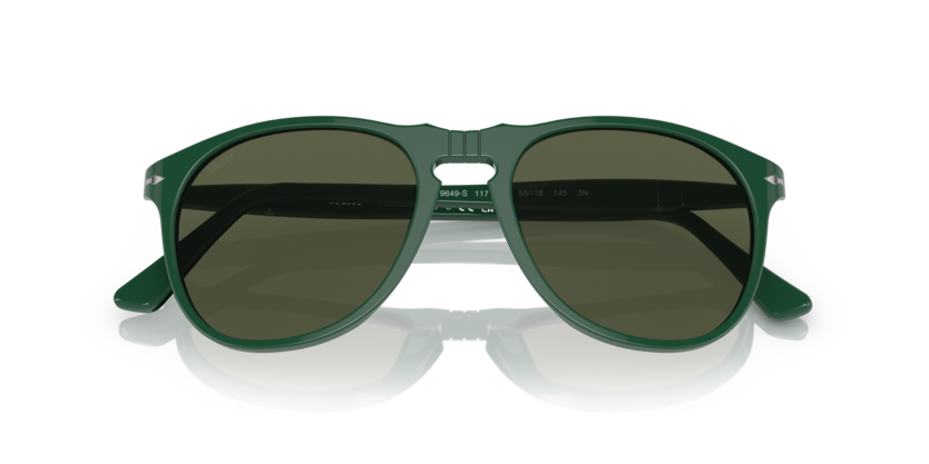 PO137 PERSOL PO9649S 117131 55 SOLID GREEN/GREEN