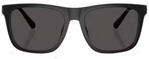 C195 COACH CAE78 HC8427U 500287 57 MATTE BLACK / GREY SOLIT