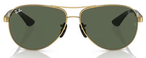 RB490 RAY-BAN RB8331M F00871 61 GOLD / DARK GREEN