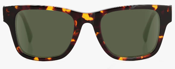 MS042 MADSON MEMPHIS XL 36-XL-0305 DARK TORTOISE / G-15 POLARIZED