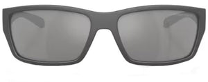 N86 ARNETTE FRAMBUESA AN4336 2870Z3 61 MEDIUM GREY MATTE BLACK SHINY / GREY MIRROR SILVER POLARIZED