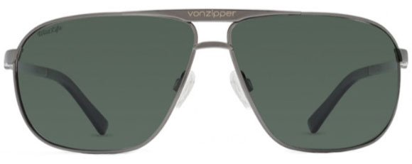 VZ27 VON ZIPPER SKITCH SMWFQSKI-PCV 66 CHARCOAL GLOSS  WILDLIFE VINTAGE GREY POLARIZED