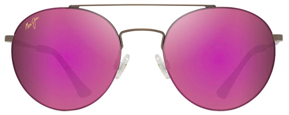 MJ414 MAUI JIM PELE'S HAIR P814-24B SATIN SEPIA / MAUI SUNRISE