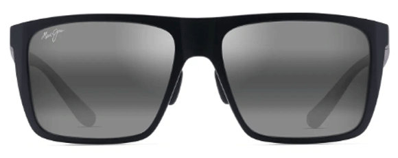 MJM053 MAUI JIM HONOKALANI 455-02 57 MATTE BLACK / NEUTRAL GREY