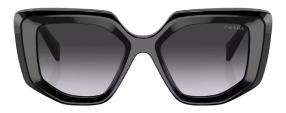 PR155 PRADA PR 14ZS 1AB09S 50 BLACK / GREY GRADIENT