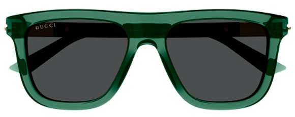 G244 GUCCI GG1502S-003 54 GREEN / GRAY