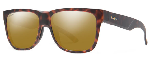 SM24 SMITH LOWDOWN 2 200941N9P56QE MATTE TORTOISE  / CHROMA POP BRONZE MIRRORED POLARIZED