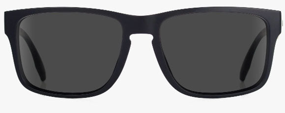 MS043 MADSON PIVOT 47-0202 BLACK MATTE / GREY POLARIZED