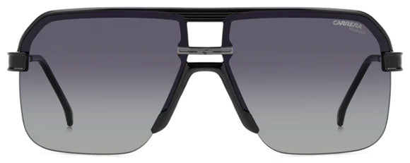 CA25 CARRERA 1066/S 716736983042 63 BLACK / GREY POLARIZED