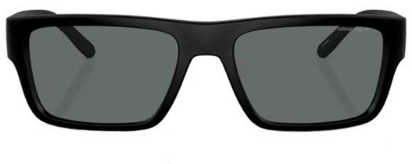 N87 ARNETTE PHOXER AN4338 290081 57 MATTE RECYCLED BLACK / DARK GREY POLARIZED