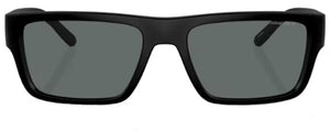 N87 ARNETTE PHOXER AN4338 290081 57 MATTE RECYCLED BLACK / DARK GREY POLARIZED