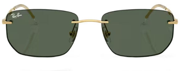 RB698 RAY-BAN RB3768 001/71 56 ARISTA GOLD / DARK GREEN