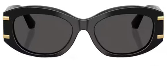 DG74 DOLCE & GABBANA DG4502 501/87 55 BLACK / DARK GREY