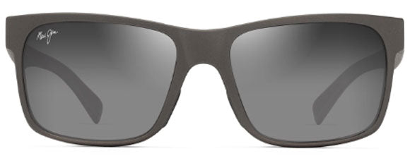 MJM198 MAUI JIM HOOPILI 683-14 METALLIC MATTE GREY / NEUTRAL GREY