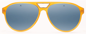V169 VUARNET DISTRICT 1908 VL1908 0003 0622 54 AMBER / BLUE POLARIZED