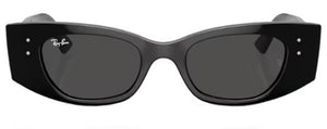 RB445 RAY-BAN KAT RB4427 667787 49 BLACK  / DARK GREY