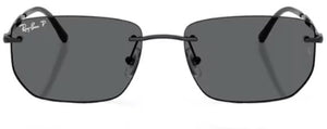 RB700 RAY-BAN RB3768 002/81 56 BLACK / DARK GREY POLARIZED