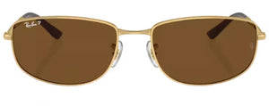 RB370 RAY-BAN RB3732 001/57 59 GOLD / BROWN POLARIZED