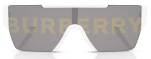 BB038 BURBERRY BE4291 3007/H 38 WHITE / GREY TAMPO SILVER GOLD