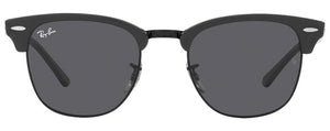 RB150 RAY-BAN CLUBMASTER RB3016 1367B1 49 GRAY ON BLACK  DARK GRAY