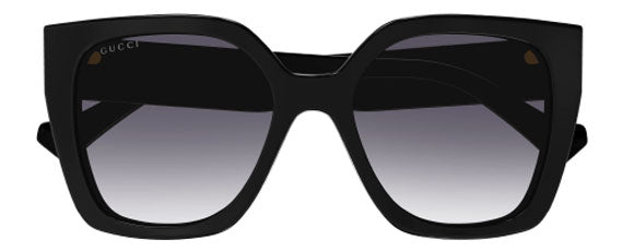 G238 GUCCI GG1300S-004 55 BLACK / GRAY GRADIENT