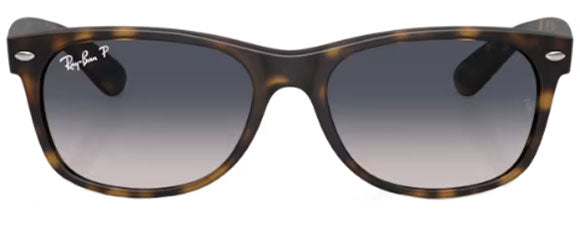 RB580 RAY-BAN NEW WAYFARER RB2132 865/78 55 HAVANA / BLUE POLARIZED